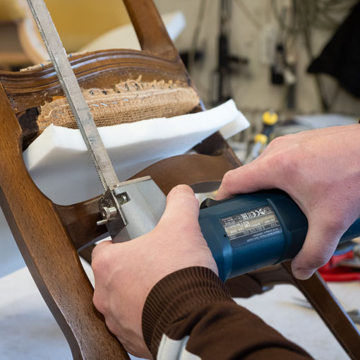 Mitarbeiter Polsterei